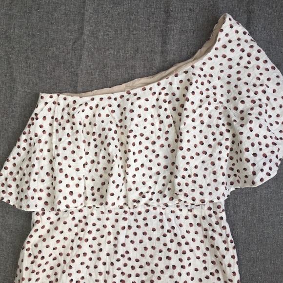 PAPER CROWN Harper Ruffle One Sleeve Dress - Picture 5 of 15